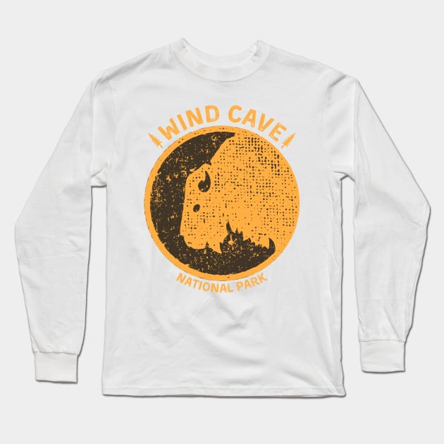 Wind Cave National Park Long Sleeve T-Shirt by soulfulprintss8